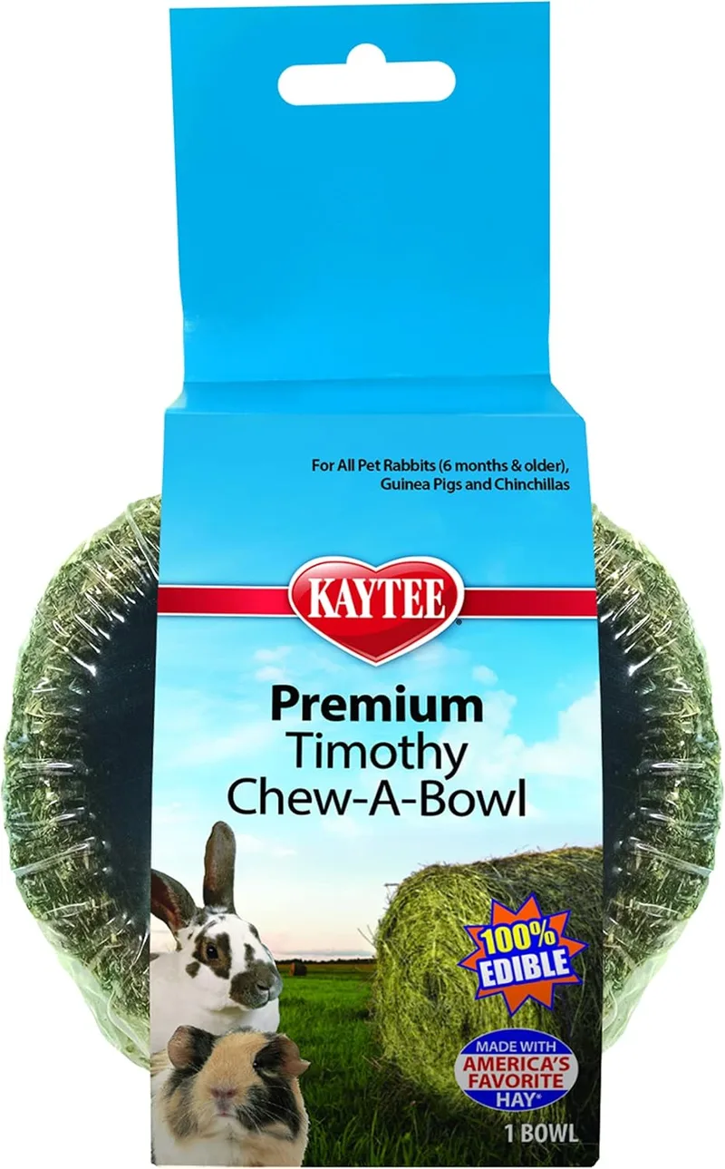Kaytee Timothy Hay Bowl for Small Pets